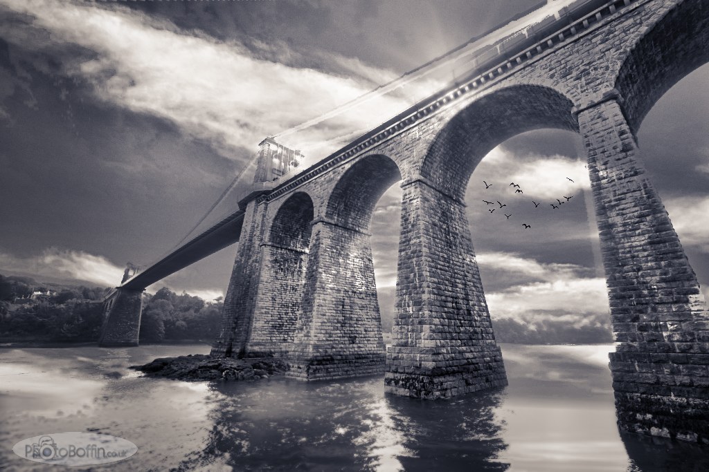 Sun Over Menai Bridge