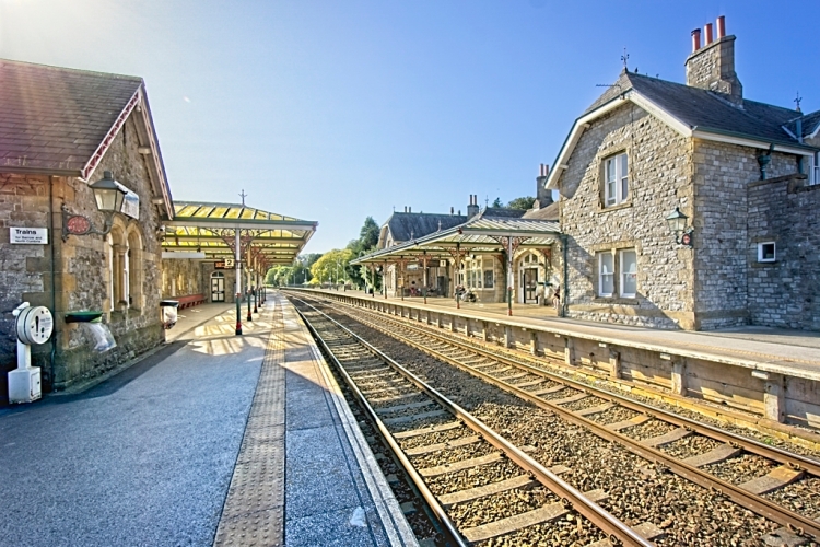 Railway Station at Grange-Over-Sands