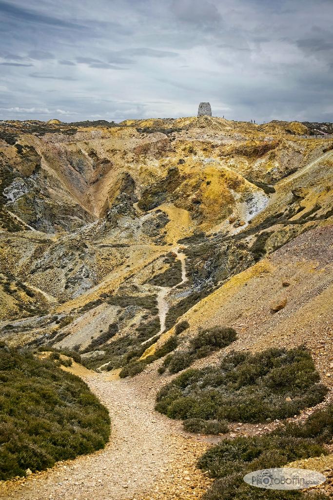 Path, Colours and Windmill at Parys&nbsp;Mountain